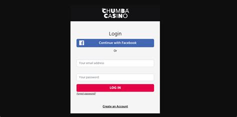 chumba bet casino log in.